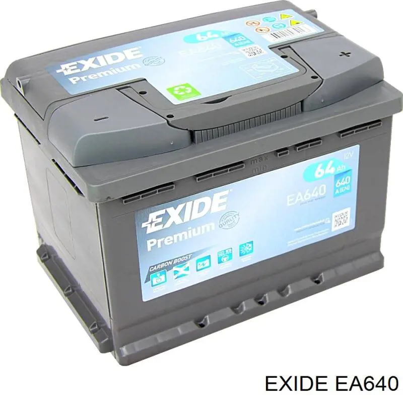EA640 Exide Авто акумулятор