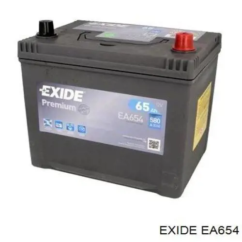 EA654 Exide акумуляторна батарея, акб