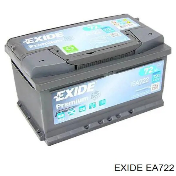 EA722 Exide Авто акумулятор