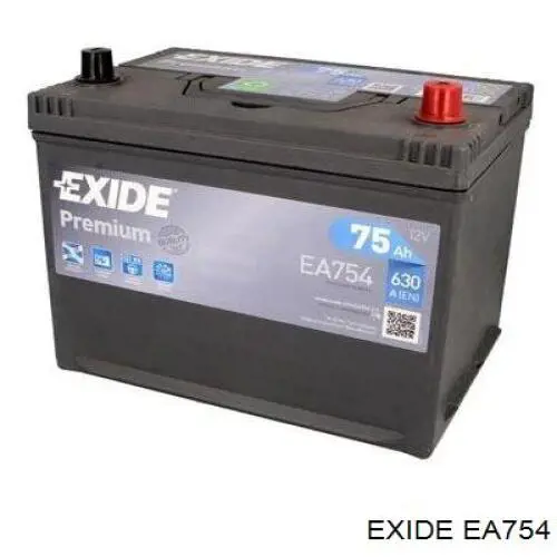 EA754 Exide акумуляторна батарея, акб