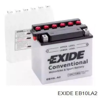 Батарея акумуляторна Exide EB10LA2 ціна, від 50.40 USD