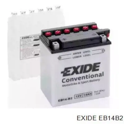 EB14B2 Exide Авто акумулятор