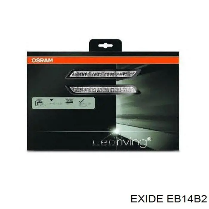 Батарея акумуляторна Exide EB14B2 ціна, від 60.04 USD