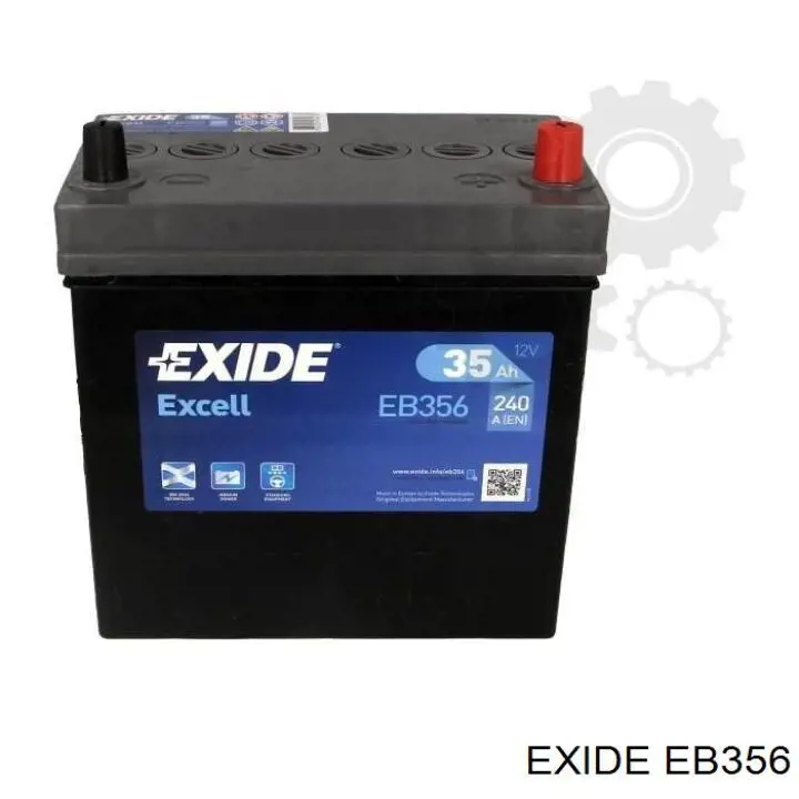 Купити Акумулятор Exide 35 А/г (EB356)