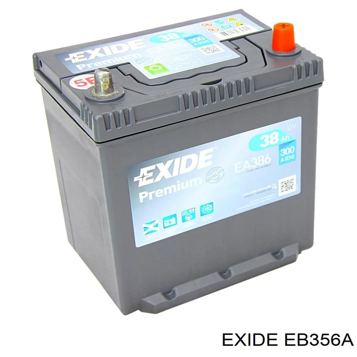 EB356A Exide акумуляторна батарея, акб