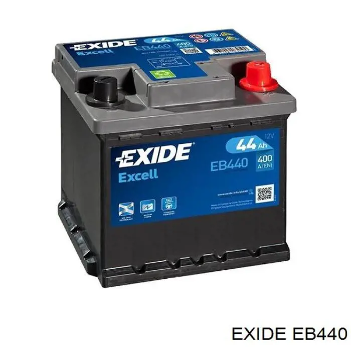 EB440 Exide Авто акумулятор