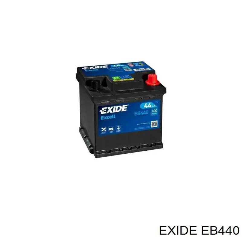 EB440 Exide акумуляторна батарея, акб