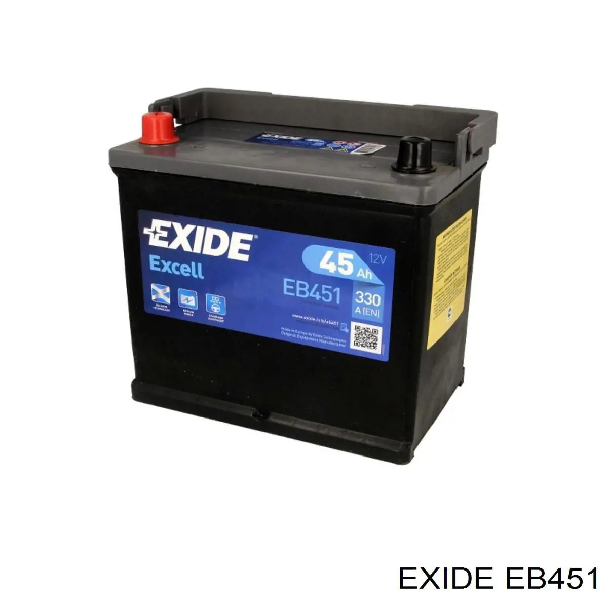 Купити EB451 Exide Автомобільна батарея