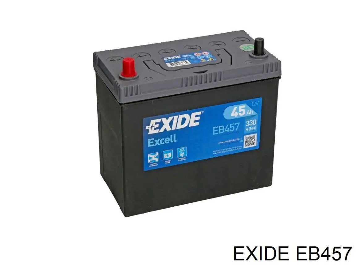 Купити Акумулятор Exide 45 А/г (EB457)