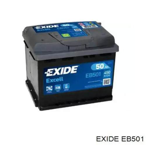 EB501 Exide акумуляторна батарея, акб