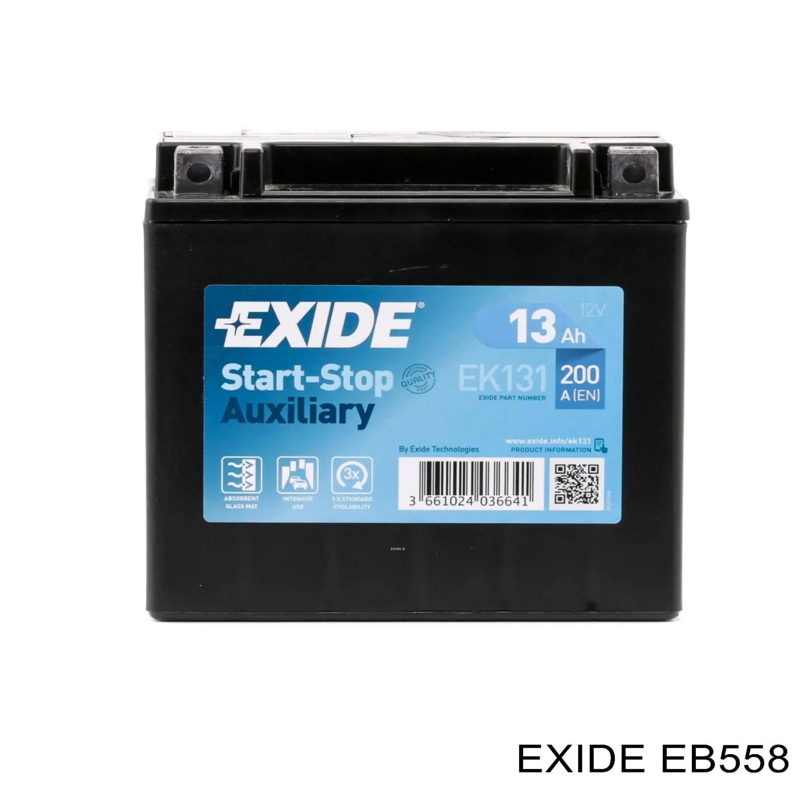 Купити EB558 Exide Автомобільна батарея
