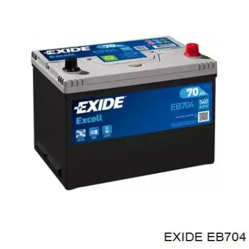Купити Акумулятор Exide 70 А/г (EB704)