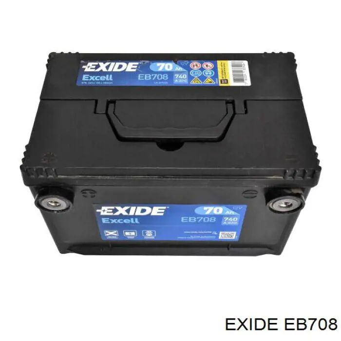 Купити Exide EB708 характеристики