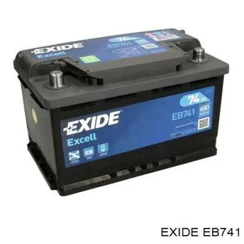 EB741 Exide акумуляторна батарея, акб