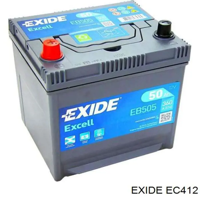 Купити Акумулятор Exide 41 А/г (EC412)
