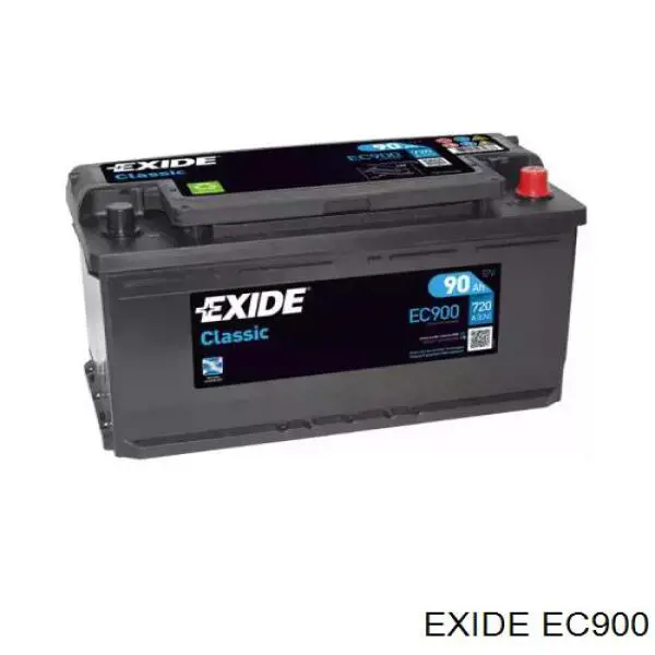 EC900 Exide акумуляторна батарея, акб