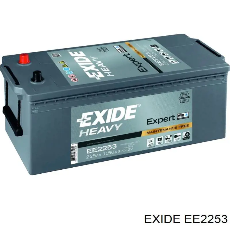 Акумуляторна батарея, АКБ EE2253 Exide