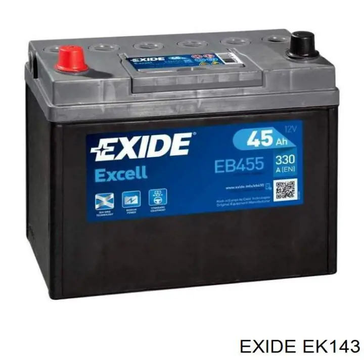 Батарея акумуляторна Exide EK143 ціна, від 64.74 USD