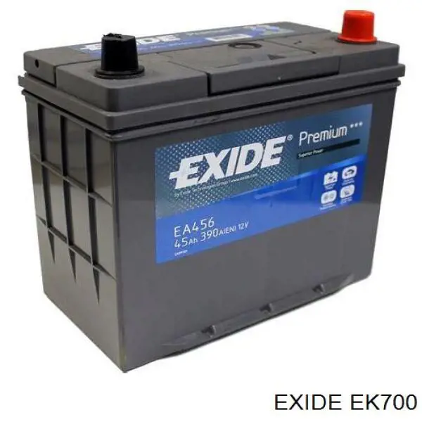 EK700 Exide акумуляторна батарея, акб