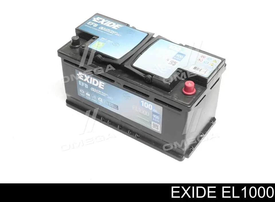 Батарея акумуляторна Exide EL1000 ціна, від 182.69 USD