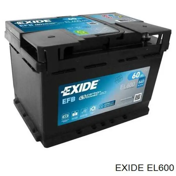 EL600 Exide Акумуляторна батарея, АКБ