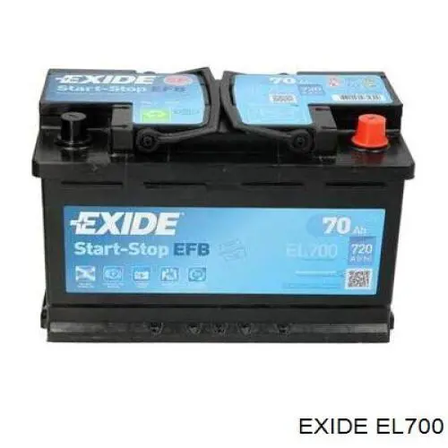 EL700 Exide акумуляторна батарея, акб