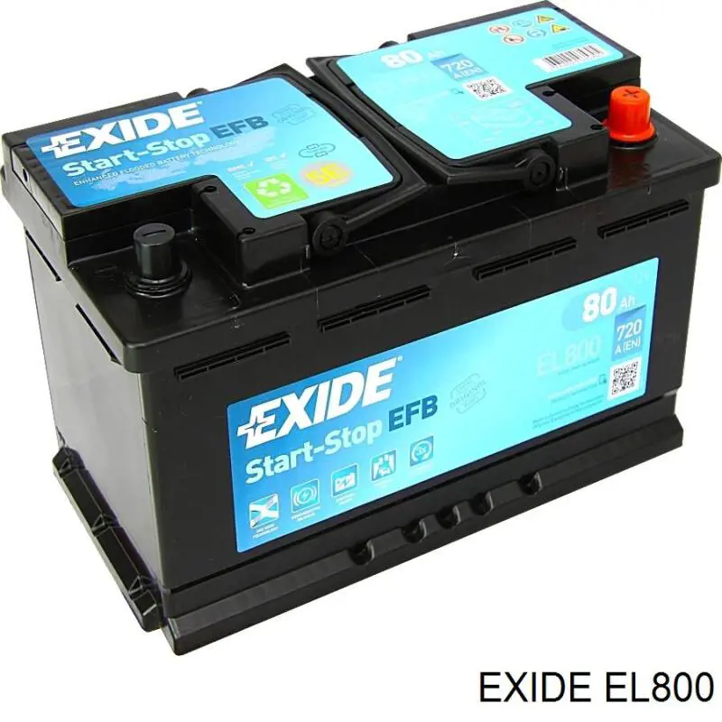 Купити EL800 Exide Автомобільна батарея