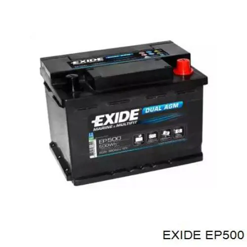 Батарея акумуляторна Exide EP500 ціна, від 215.25 USD