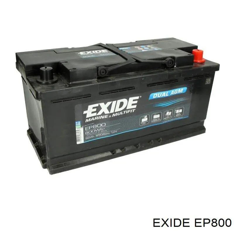 Купити EP800 Exide Автомобільна батарея