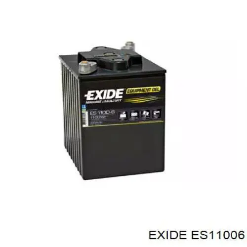 Батарея акумуляторна Exide ES11006 ціна, від 402.95 USD
