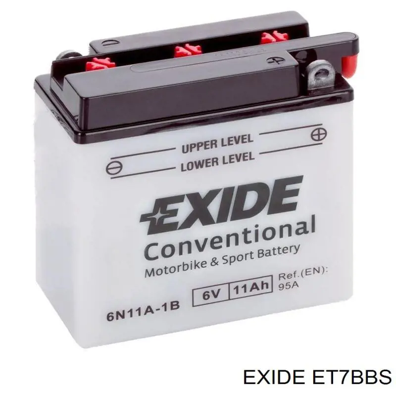 Купити Акумулятор Exide 6,5 А/г (ET7BBS)
