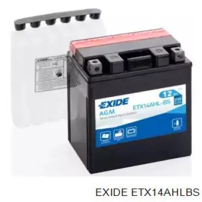 Купити ETX14AHLBS Exide Автомобільна батарея