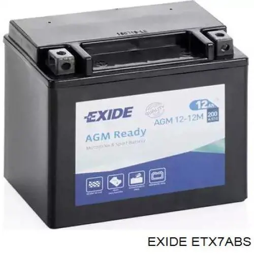 Купити YTX7ABS Exide Автомобільна батарея