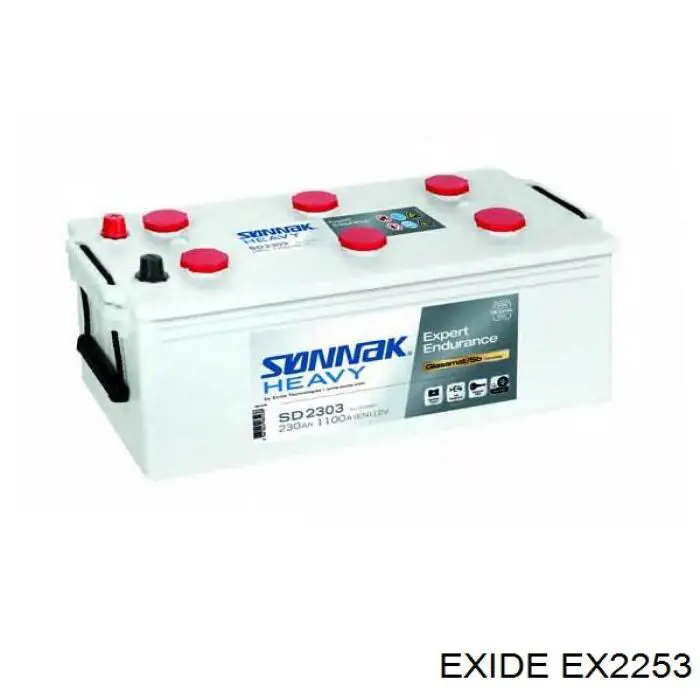 EX2253 Exide акумуляторна батарея, акб