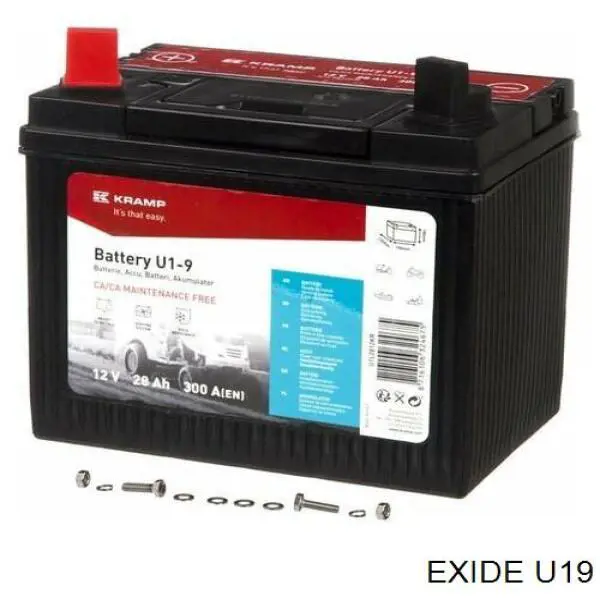 U19 Exide Авто акумулятор
