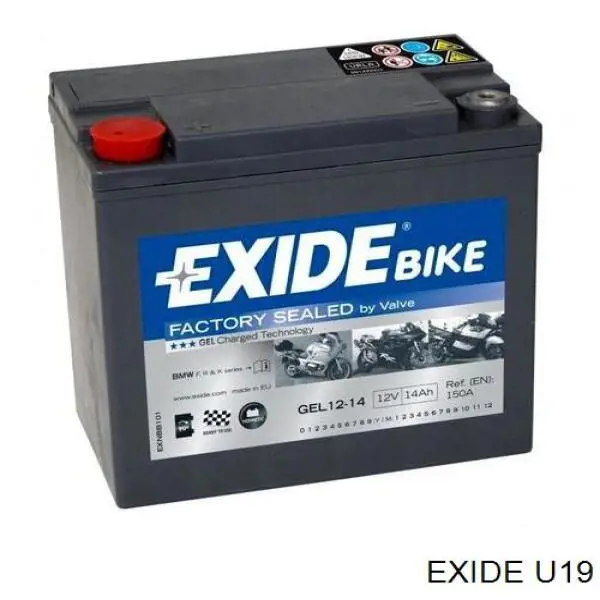 Купити U19 Exide Автомобільна батарея