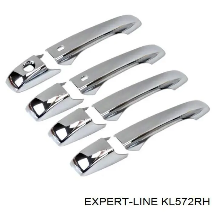 Ручка передньої двері зовнішня права KL572RH Expert Line