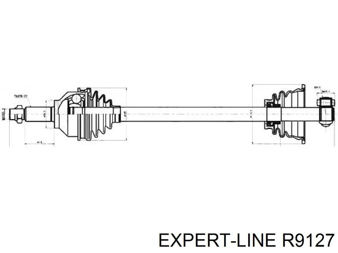 R9127 Expert Line Привід передній правий
