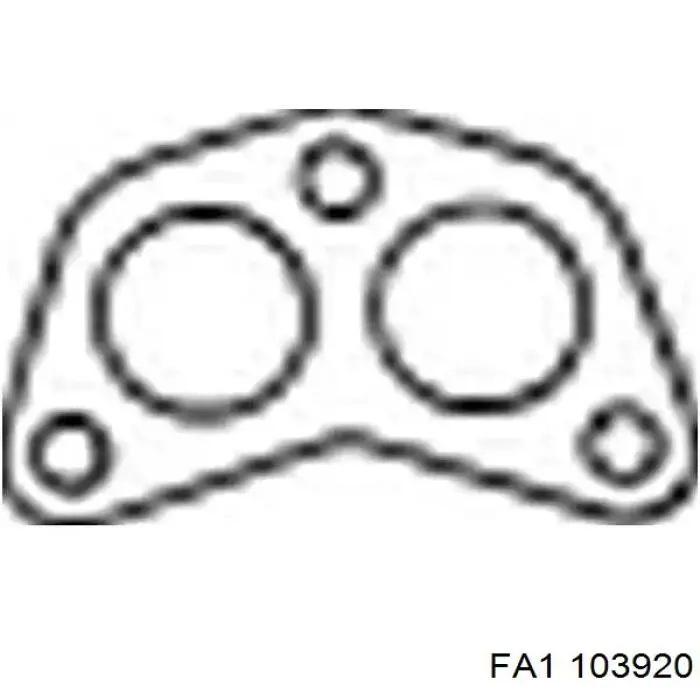 Тримач глушника задній Autotechteile 7001806 ціна, від 6.27 USD