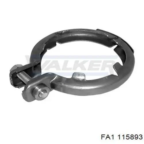 Купити 5C0253725B VAG Хомут кріплення глушника передній