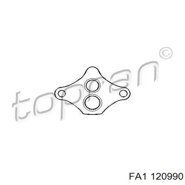 Прокладка EGR-клапана рециркуляції Opel Astra F (53, 54, 58, 59) (Опель Астра)