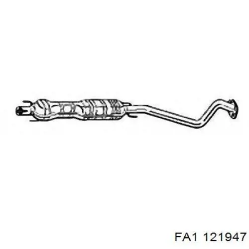 Прокладка монтажна, глушника FA1 121947 ціна, від 1.98 USD