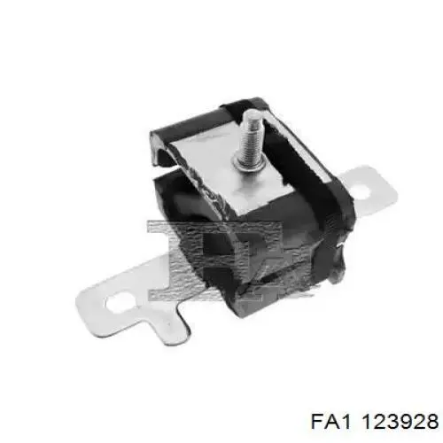 8200012013 Renault (RVI) Кронштейн задньої подушки глушника