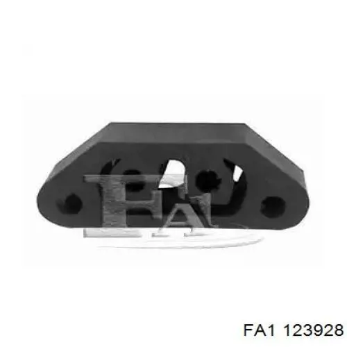 Кронштейн задньої подушки глушника 97023183 General Motors