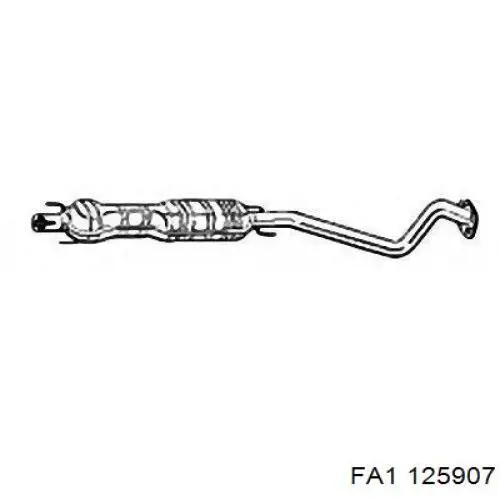 0854884 Opel Пружин вихлопної системи
