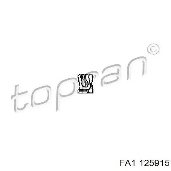 Подушка кріплення глушника Opel 0856563
