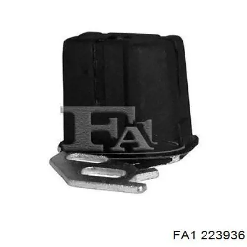 Кронштейн/хомут глушника, задній 22407332S Formpart/Otoform