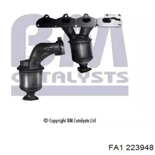Кронштейн задньої подушки глушника FA1 223948 ціна, від 16.83 USD