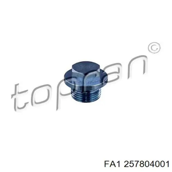 Пробка піддона двигуна FA1 257804001 ціна, від 1.98 USD