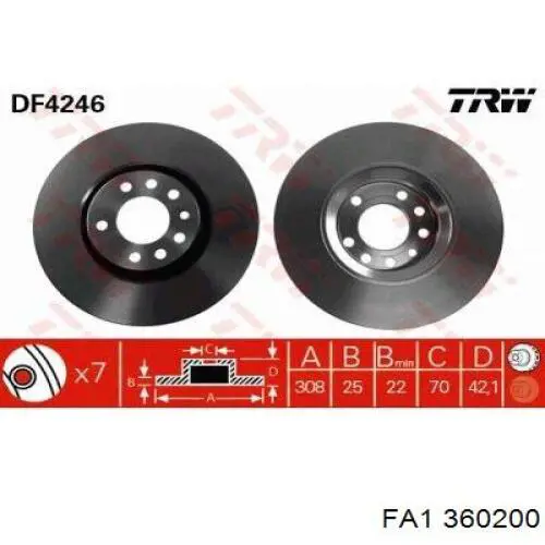 Гофра вихлопної системи на Volkswagen LT 28-35 II 2DB, 2DE, 2DK